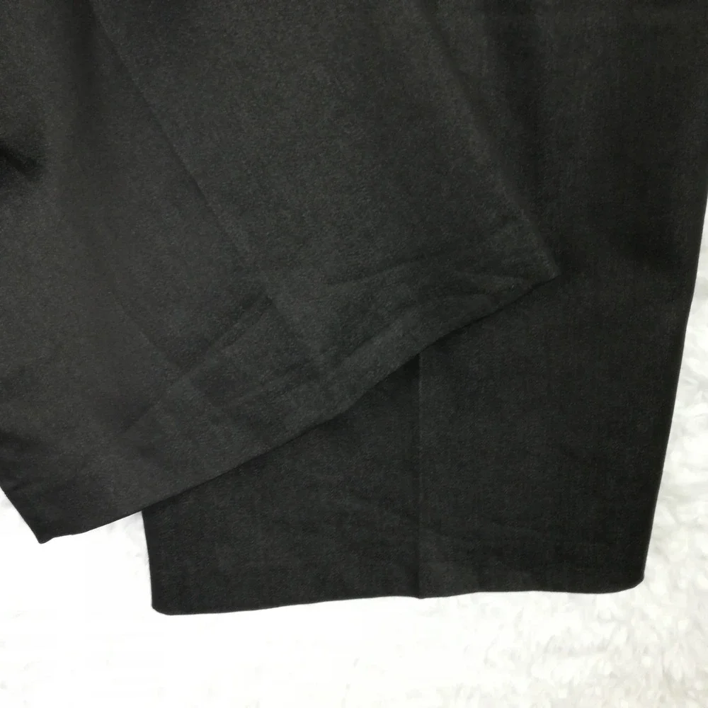 New York & Company Womens Pants Flare 7th Avenue Black Stretch Tall 10T New